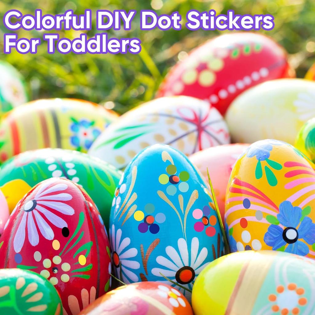 12000 PCS Small Colored Dot Stickers, 1/4" Round Color Coding Labels,20 Colors Circle Tiny Dot Stickers for Classroom, Office, Library, Inventory
