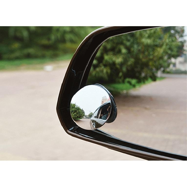 2 шт., вращающееся на 360 градусов универсальное широкоугольное круглое зеркало без оправы для слепых зон, выпуклое зеркало заднего вида для автомобиля для парковки