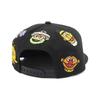 Детская кепка New Era из коллаборации с «Улицей Сезам», черная, молодежная 950 Sesame Allover Black, размеры 52-56см