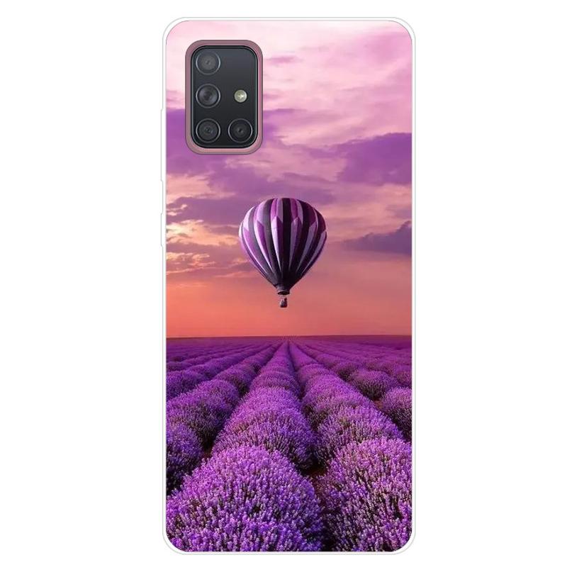 For Samsung Galaxy A51 A71 Case Soft Silicone Cute Cartoon Panda Phone Cases For Samsung A 51 A515F Galaxy A71 A715F Cover Funda