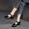 GKTINOO 2025 Penny Loafers Women Genuine Cow Leather Round Toe Thick Sole Slip-On Female Casual Platform Shoes Handmade