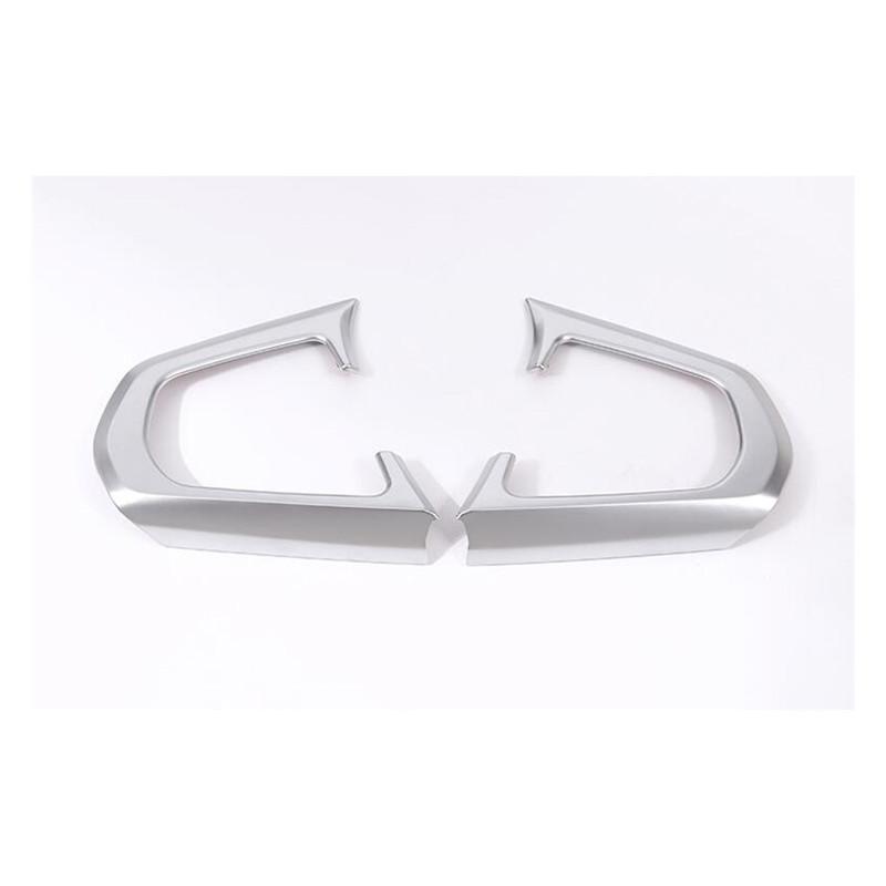 Автомобильный Стайлинг, внутренняя отделка рамки кнопки рулевого колеса, подходит для BMW 5 серии G30 2018-X4 G02 2018 Auto