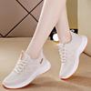 Women's Shoes, Casual Shoes, Sports Shoes, Fly Woven Mesh Shoes, Breathable Running Shoes, Flat Bottomed Mom Shoes