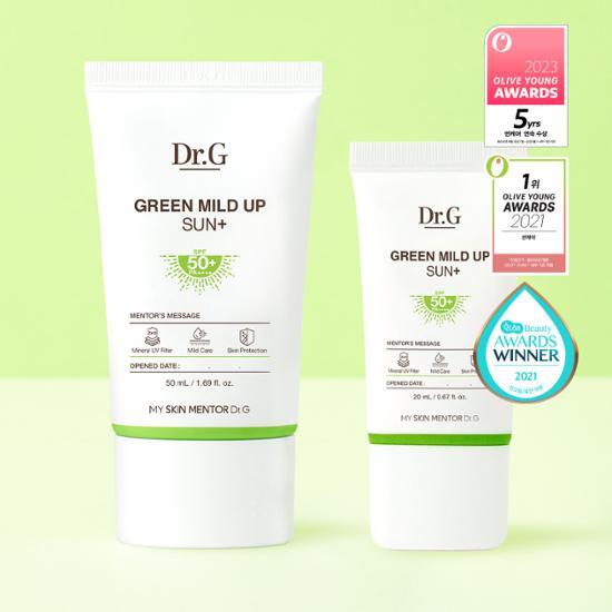 Dr.G Зеленый Mild Up Sun Plus Специальный (50мл+20мл)