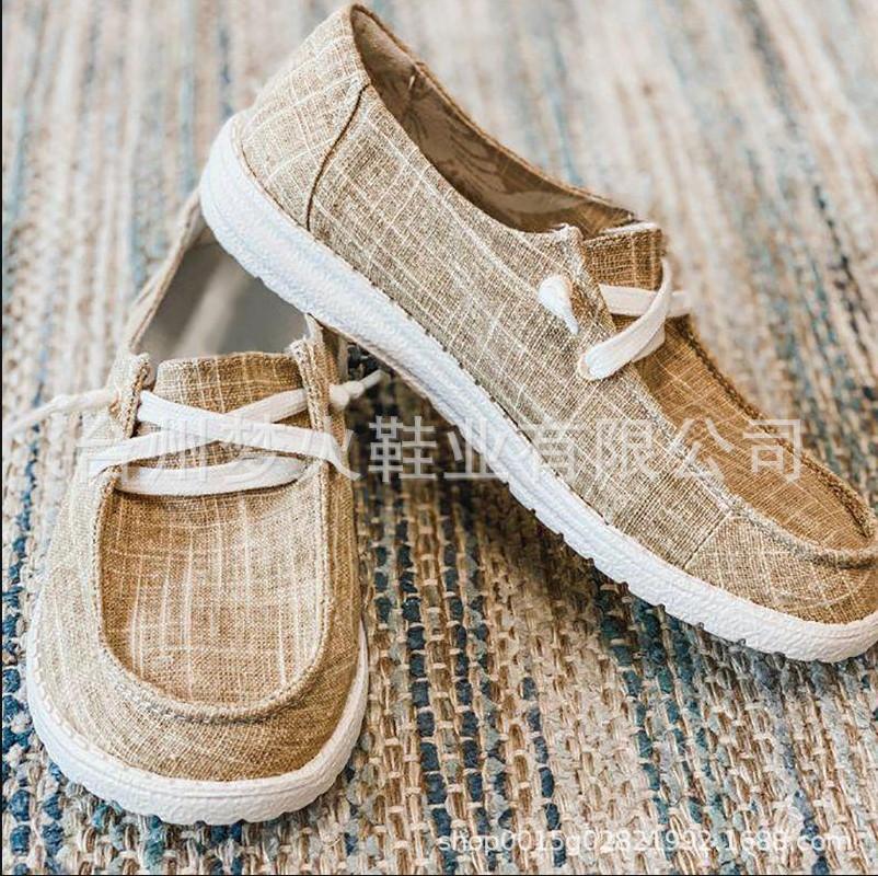 Повседневная женская обувь на шнуровке, плоские туфли-одинарки, ленивые туфли на одной педали