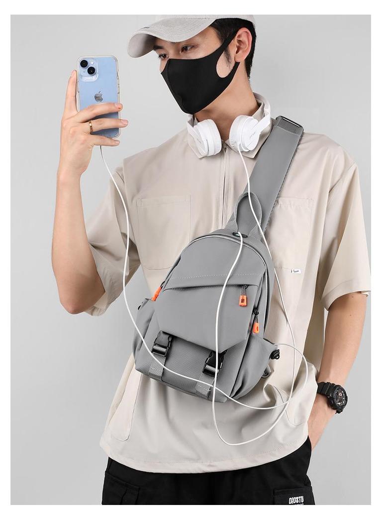 Водонепроницаемая сумка-мешок Cross Border Unisex: Высококачественная повседневная сумка-мессенджер и многофункциональная сумка через плечо для путешествий