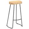 Gavin Bar Stool 2 pcs Solid Mango Wood
