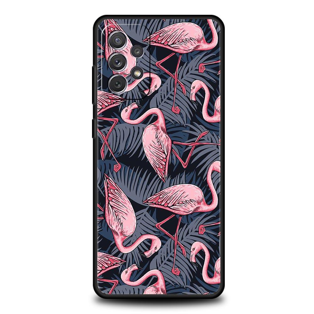 Розово-красный чехол-фламинго для телефона Samsung Galaxy A51 A71 A21S A12 A11 A31 A41 A01 A03s A52 A32 A22 A13 A23 A33 A53 A73 5G