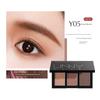 Unny Tri-Color Eyebrow Powder Crouching Silkworm Waterproof Eyeshadow