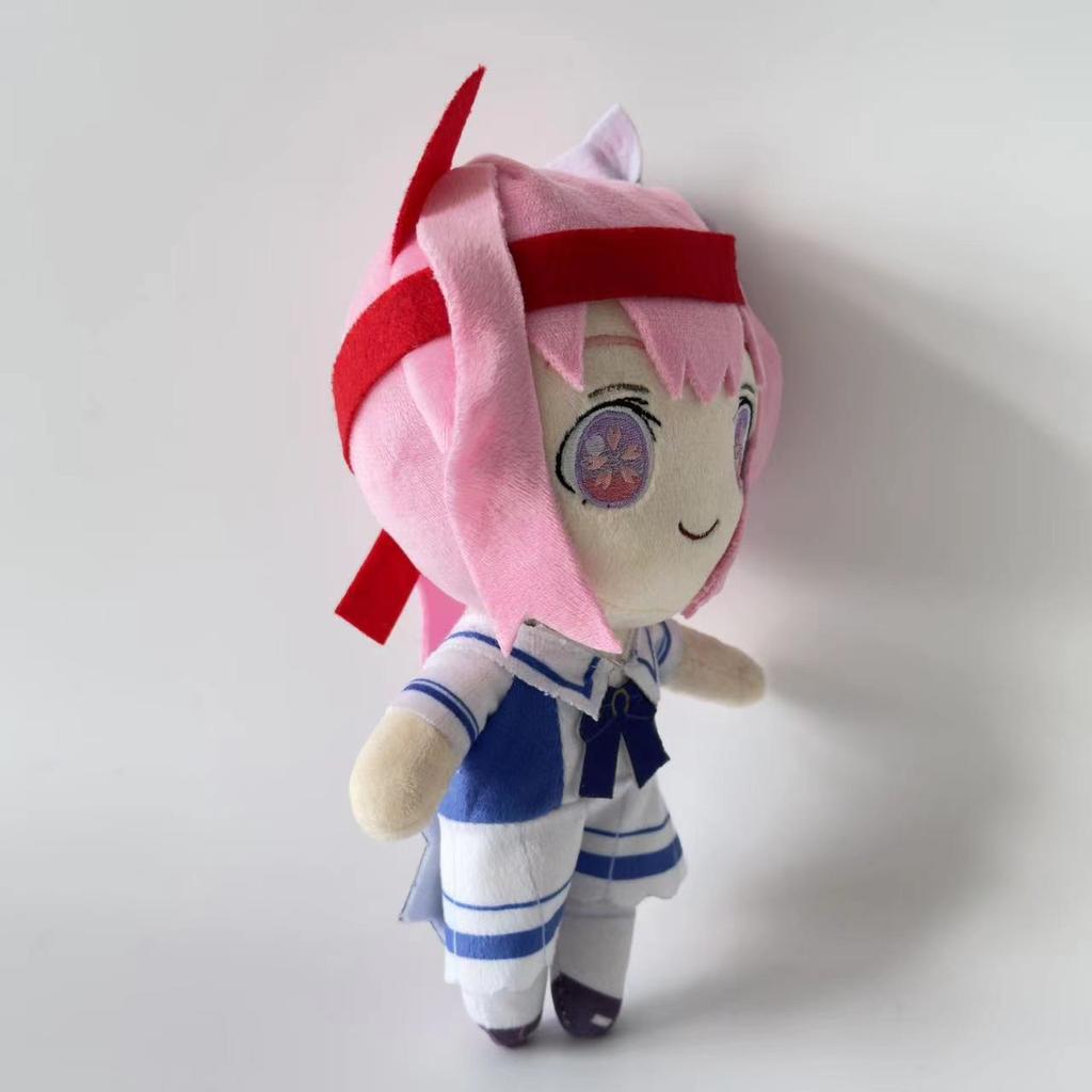 26cm Anime Pretty Derby Plush Toy Soft Tokai Teio Chibi Stuffed Dolls Plushie Home Decoration Pillow Birthday Christmas Gifts