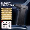 X9 Mini Handheld High-volume Fan 300000RPM Wind Speed 8000mAh Air Blower Turbo Jet Fan For Car Computer Cleaning Blower Tool