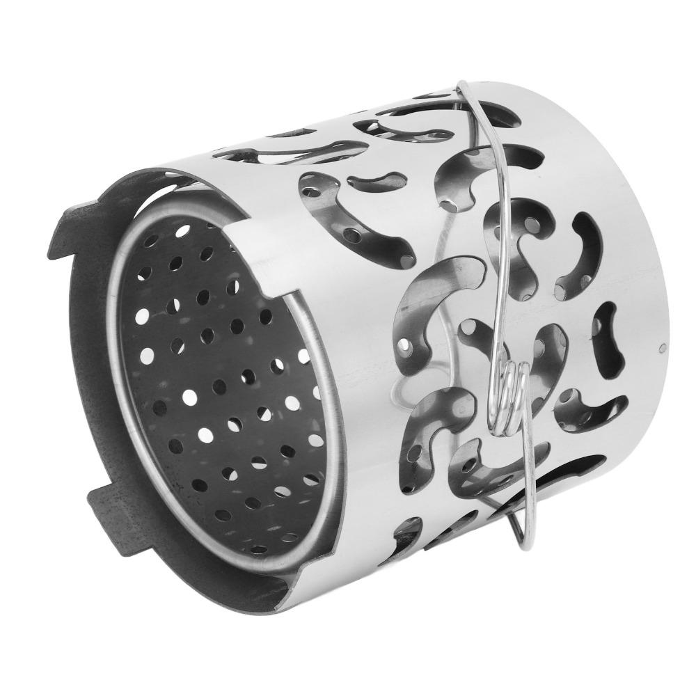 Stainless Steel Camping Heater Stove Mini Warming Stove Cover Durable Camping Heating Cover Picnic