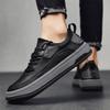 New Casual Leather Men's Shoes 2024 Luxury Comfy Sport Shoes Outdoor Sneakers Fashion Antiskid Driving Shoes Designer Mocassins