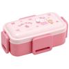 Skater Bento Hello Kitty Цветочный венок Sanrio Мягко Сделано в коробке, Дизайн, 600 мл, Антибактериальный, Наполненный, Крышка-купол, Двухъярусный, Женский, Япония,