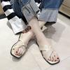 Slippers Women's Summer Outer Wear 2025 New Fashion Versatile Niche High-end Flat-bottomed Cool Slippers