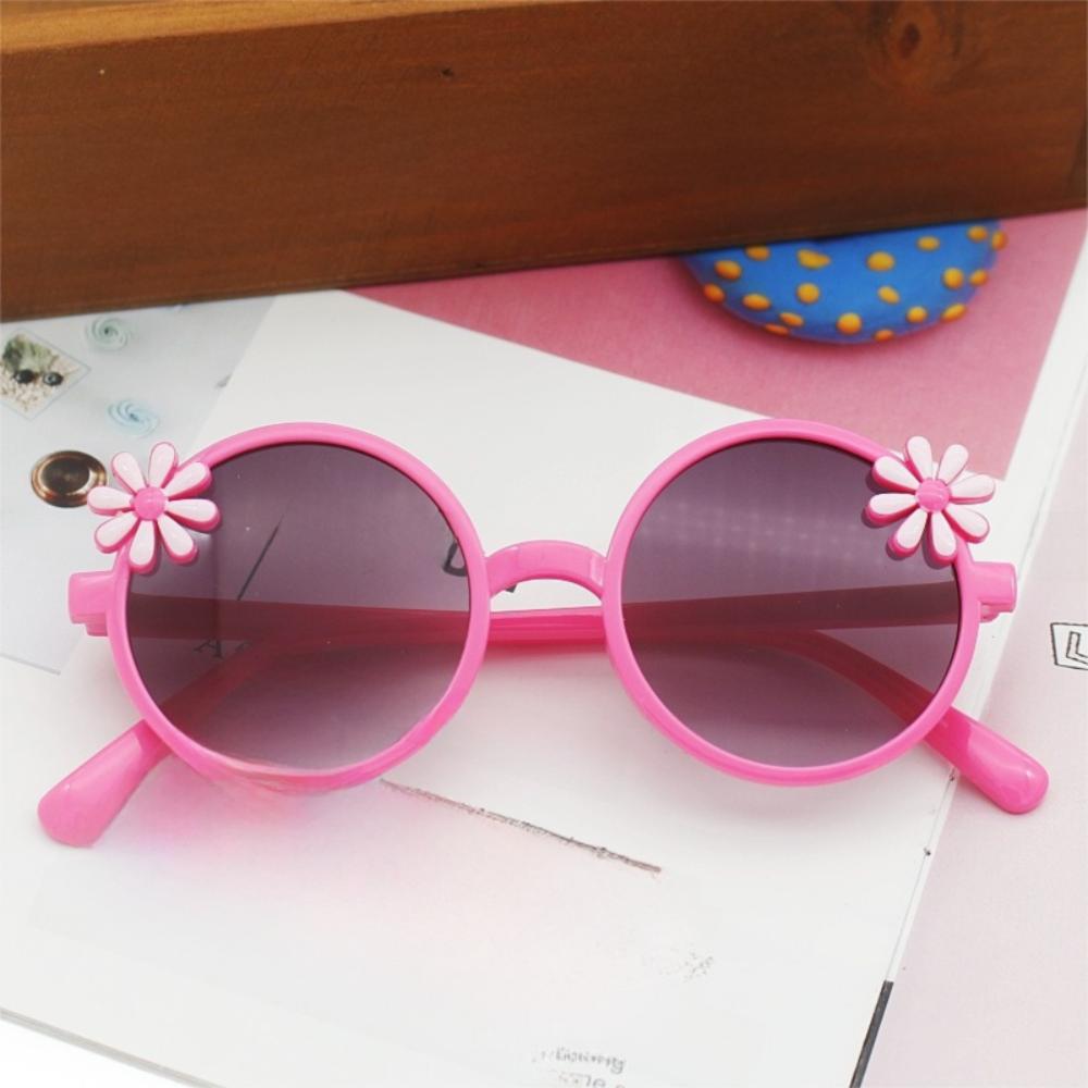 Shades Blocking Sunglasses Anti Radiation Glass Children Eyeglass Cool Flower Sunglasses Eyewear