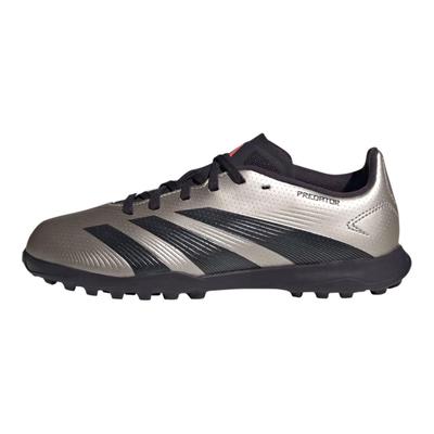 Кроссовки Predator 24 League TF K Vivid Horizon Pack для детей серые платиновые-металлические Aurora-черные IF6414