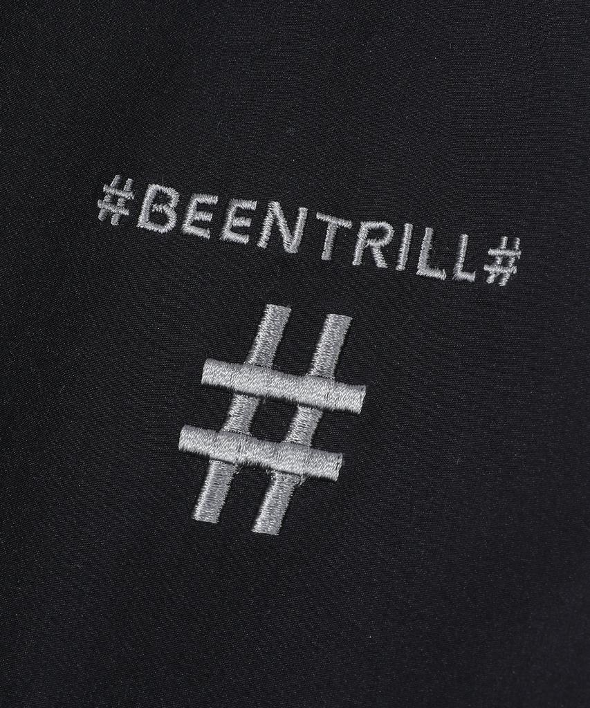 BEENTRILL NEWYORK Эластичная тканая длинная юбка (черный)