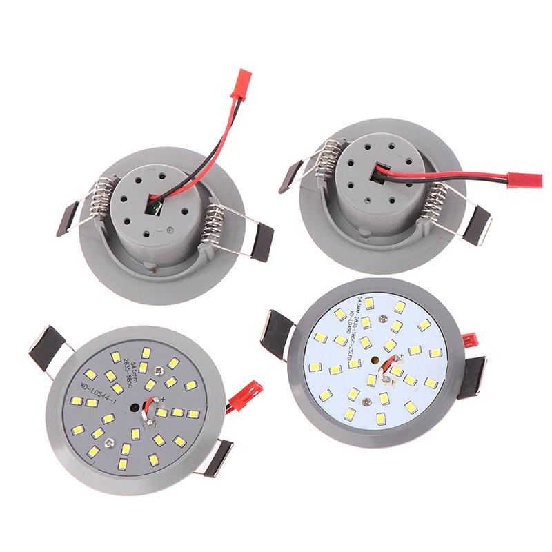 Светодиодный точечный светильник 5 Вт 220 В Встроенный световой стакан Светодиодная лампа Прожектор Двойной круглый Потолочный Встраиваемый Зонтик Светодиодная кукурузная лампа