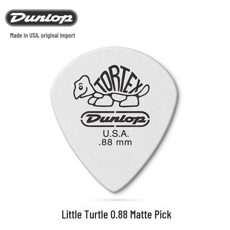 Dunlop Jazz Speed Folk Acoustic Guitar Picks - Little Turtle Matte 498R Accessories