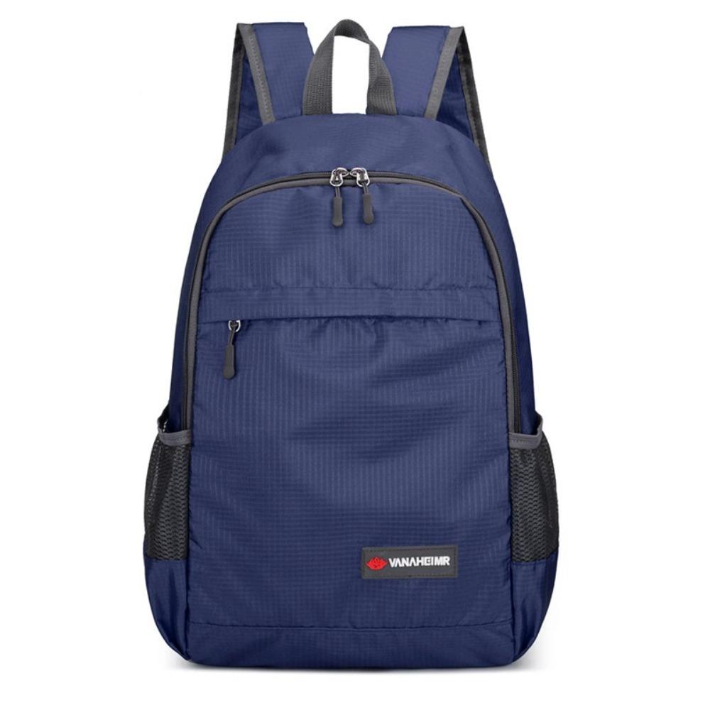 Большой вместительный спортивный рюкзак на молнии для школьников, простой рюкзак для отдыха на открытом воздухе, офис