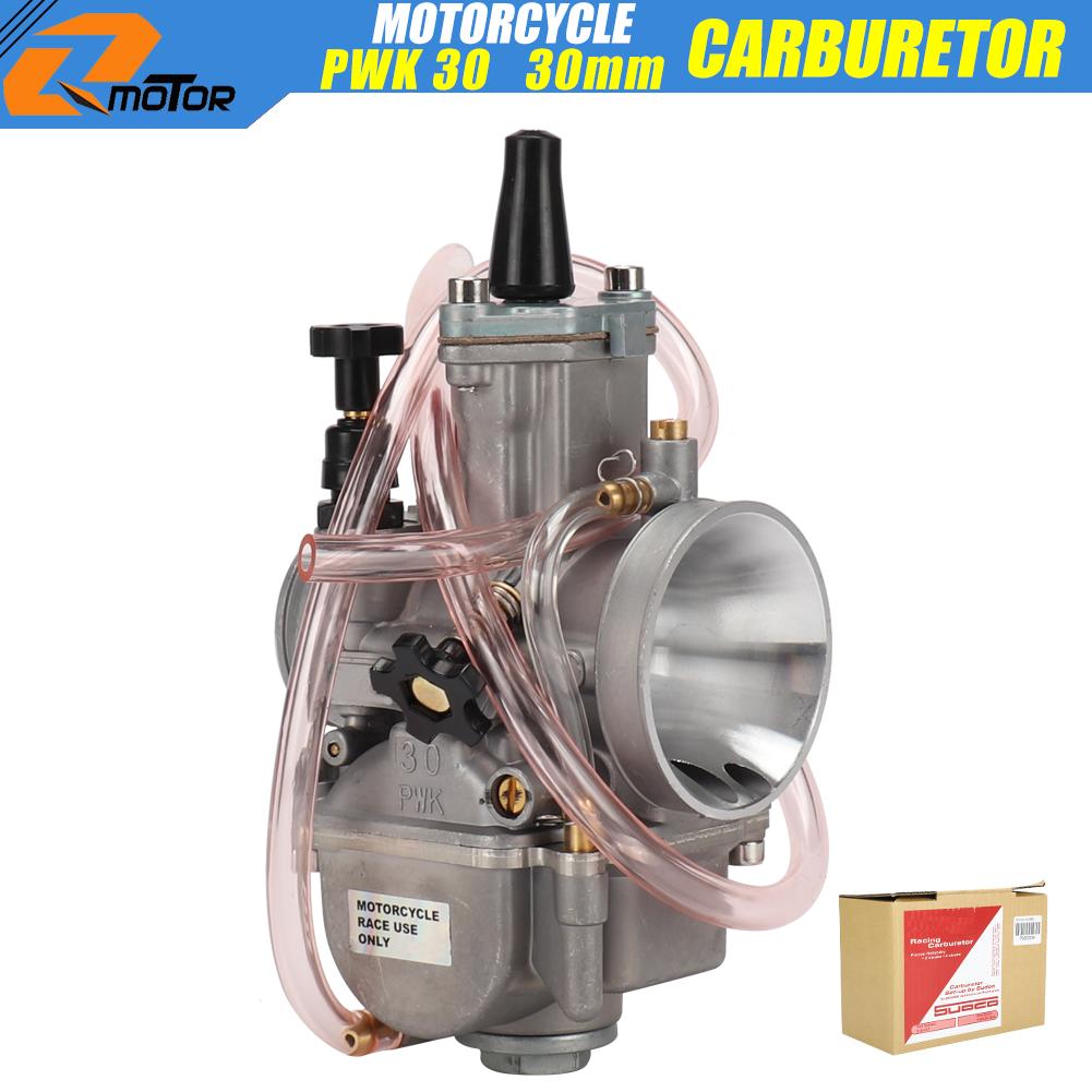 Универсальный карбюратор PWK 24 26 28 30 32 34 мм Для Keihin Carb 2T 4T Мотоцикла Квадроцикла Багги Питбайка Скутера Мотокросса