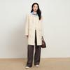 Elva' Island Women's New Chinese Style Button Short Woolen Coat