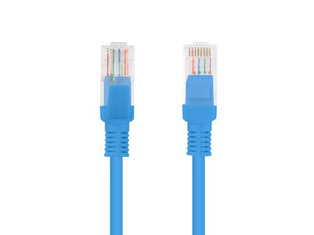 Patchcord Lanberg UTP kat.5e 5m niebieski