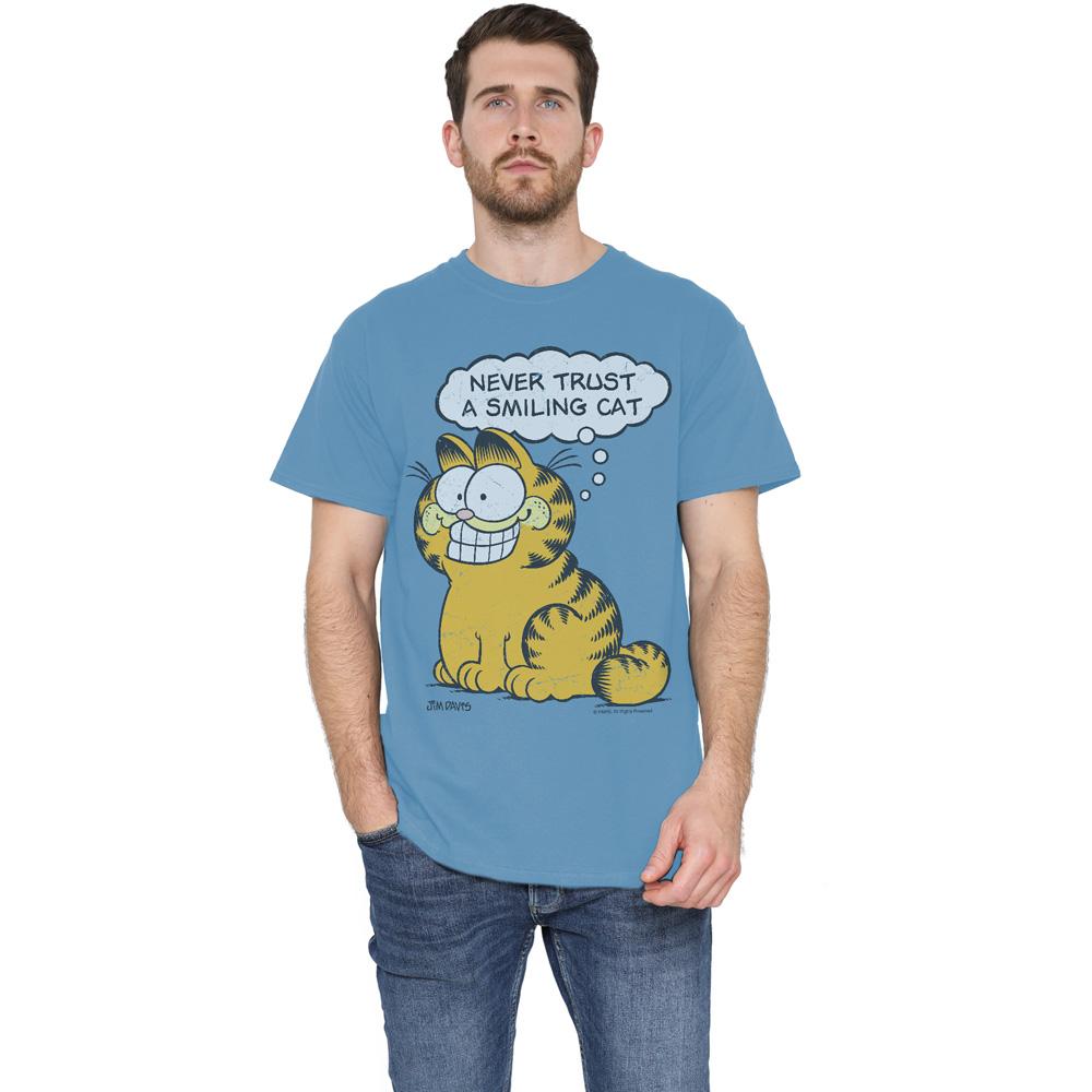 Мужская футболка Garfield с улыбающимся котом