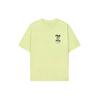 Fila Heart Letter Logo Round Neck Short Sleeve T-Shirt Men Tops Yellow F11M219109FYE