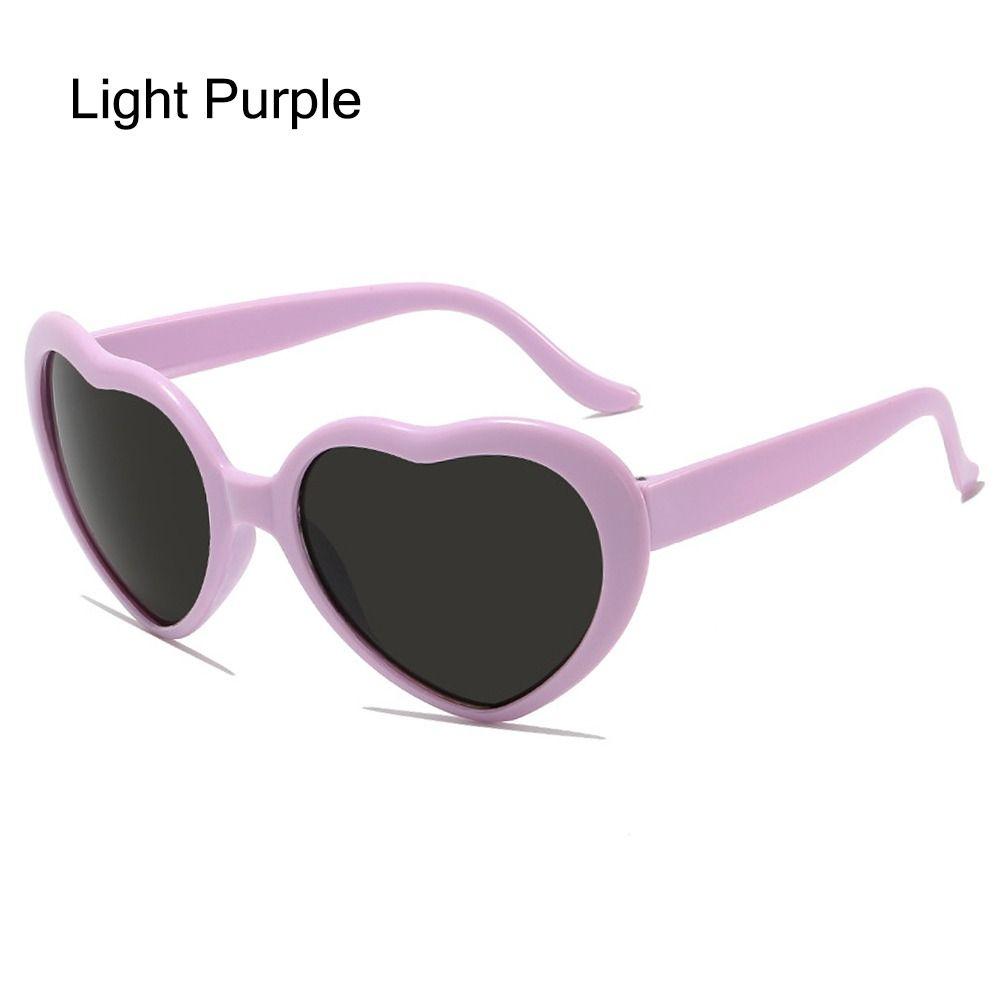 Cosplay Heart Sunglasses UV400 Protection Beach Shades Cute Party Glasses  for Women
