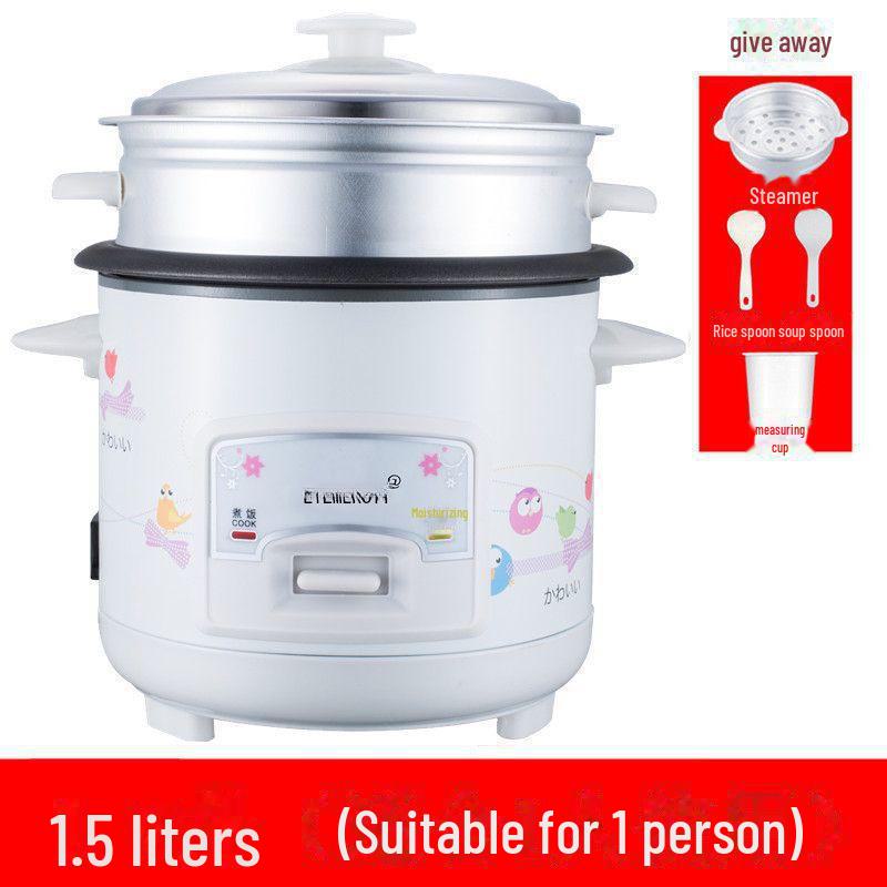 Мини электрическая рисоварка в винтажном стиле, многофункциональная, на 6-8 человек, бесплатная доставка