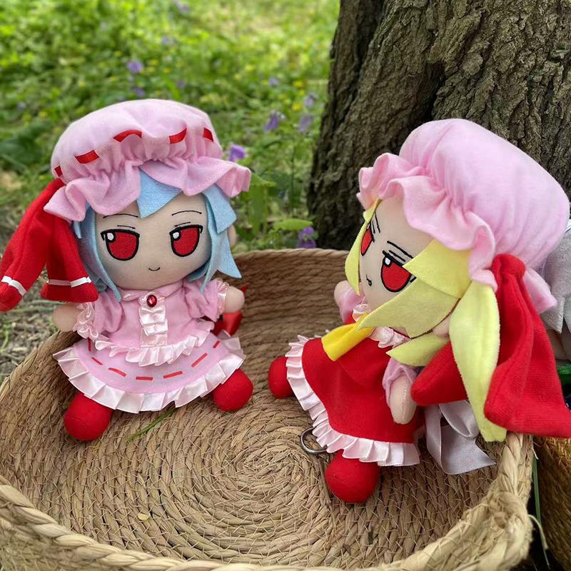 Реальное фото Проект TouHou Fumo Плюшевая игрушка Хакурей Рейму Комейдзи Сатори Кирисаме Мариса Мягкие аниме плюшевые игрушки Подарки Девушка