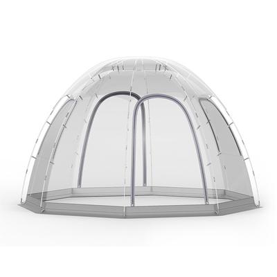 Садовая палатка для вечеринок на 8-10 человек, купольная палатка-пузырь, мини-теплица, большая, мгновенная