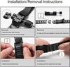 Нержавеющая сталь Ремешок для Apple Watch Ultra 49 мм Ремешок для Iwatch 10 46 мм 42 мм 9 8 7 45 мм 41 мм Серии 6 5 Se 44 40 мм Аксессуары