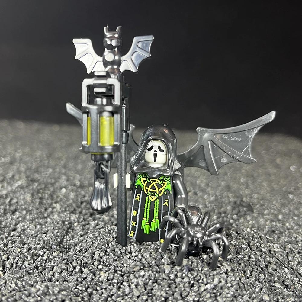 New Halloween Horror Movie Skeleton Hero Building Blocks Model Bricks Mini Action Toy Figures Toy Gift for Children