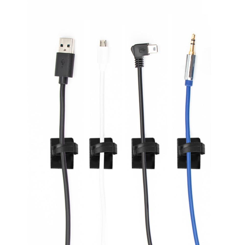 Держатель провода Fixe Clip Устройство для обмотки провода Намотчик шнура Организатор провода Зажимы для кабельного органайзера Кабельный зажим