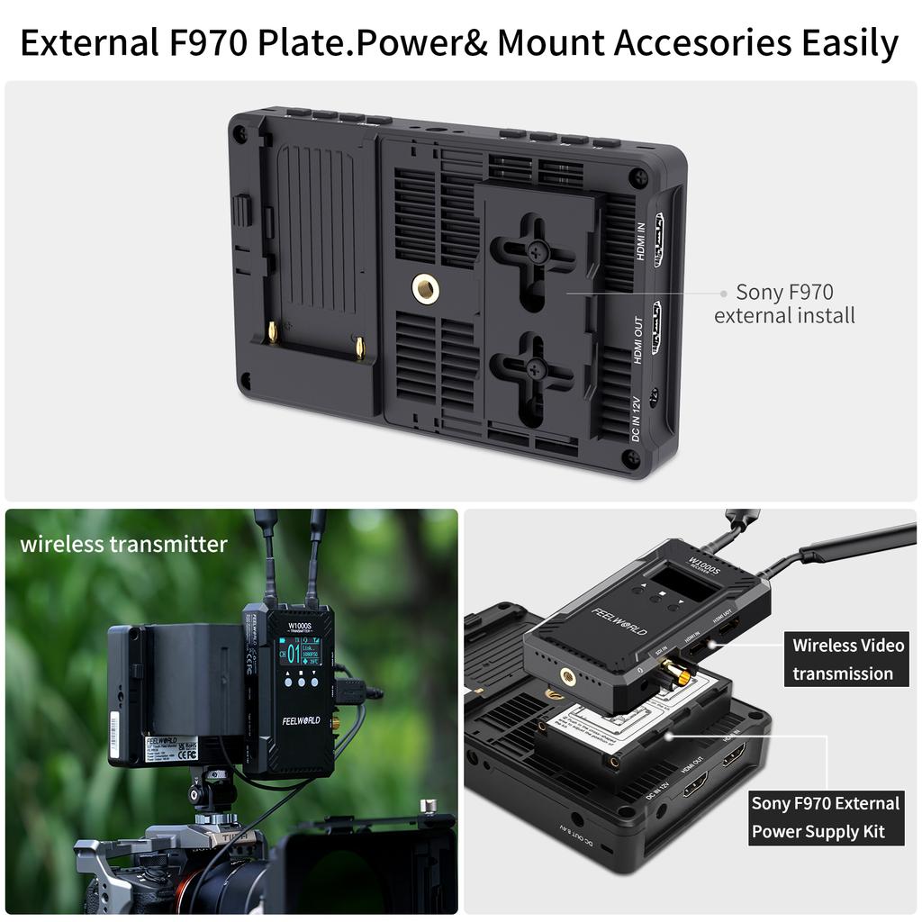 ANDYCINE A6 II 5.5 Inch DSLR Camera Field Monitor Touch Control Director Video Monitor 3D Luts