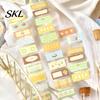 Soft Color Tape Writable Labels Washi Roll, Decorative Patterns Art Craft Smudge Proof Sticker Masking for Scrapbook, Journals, Planners, Card Making