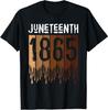 Juneteenth Tee Shirt June 19th 1865 Freedom Day Melanin T-Shirt