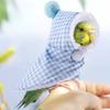 Thickened Warm Pet Parrot Cape Winter Plush Cape Hat Kit Trendy Birds Coat  Pet Accessories