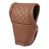 Motoforti Universal Car Gear Shift Cover Shift Knob Cover Gear Stick Cover Automatic Shift Gear Cover, Fashionable, Faux Leather, Brown