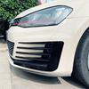 For Golf 7 MK7 VII GTI GTD Front Bumper Canard Flare Mods Fin Splitter Wind Knife 2012-2017 Clubsport Custom Body Kit Black New