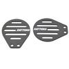 Daytona 93870 Motorcycle Throttle Body Cover, For GB350/S(21), Steel, Left and Right Set, Matte Black