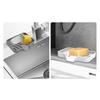 Bathroom Silicone Flexible Soap Dishes Storage Holder Soapbox Plate Tray Drain Bath Tools