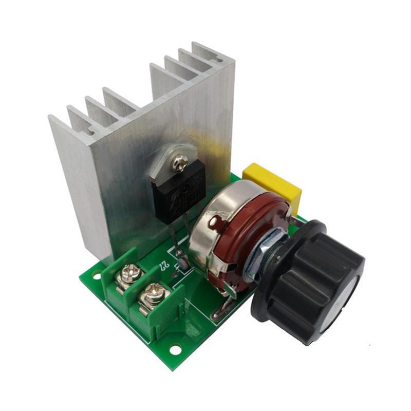 AC220V/4000W Motor Speed Regulator & Temperature Control Switch for Electric Furnace Fan
