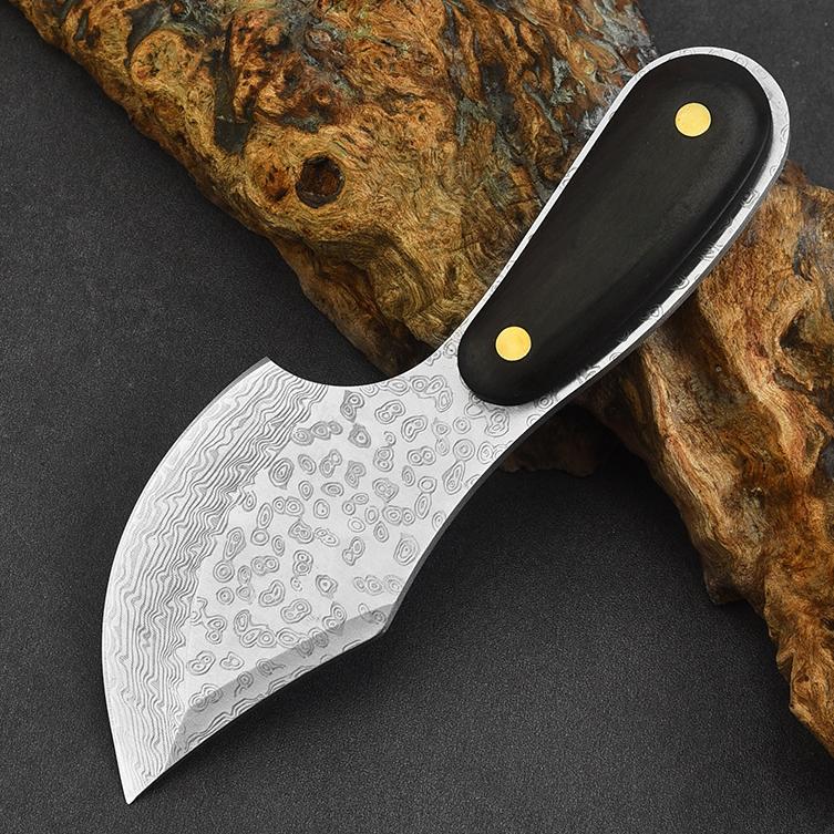 Kitchen Knife Kitchen Kitchen Knife Small Eat Mutton Cut Mutton Beef Knife Straight Knife Multi-Purpose Fruit Knife Paring Knife 5CR13mov Steel