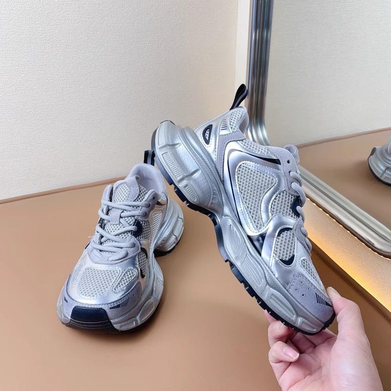 Spring New Thick-Soled Niche Dad Shoes Women's Casual Mesh Breathable Lightweight Sneakers for Women