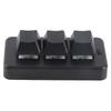 3 Key Keypad RGB Backlit 3 Keys USB Interface   Mechanical Programmable Plug and Play NaMacro Keypad for Computer