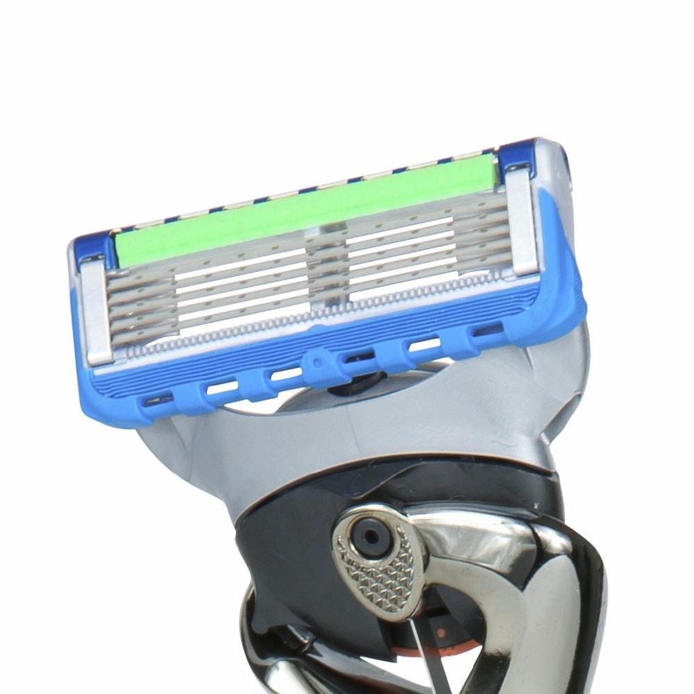 4 шт./лот профессиональных бритвенных лезвий Reemplazo 5 совместимых Cartuchos